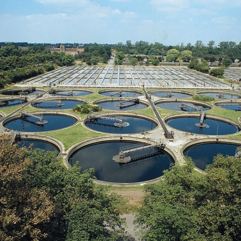 sewage treatment plant visit report